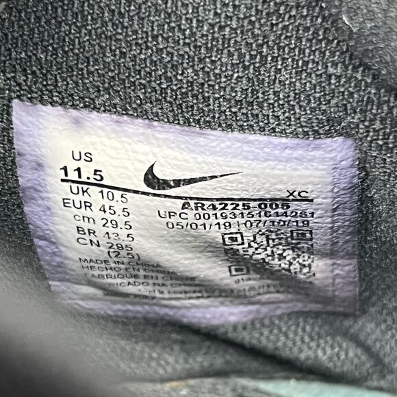 Nike LeBron Soldier 13 SFG Shoes Men Size 11.5 Black Basketball Comfort Sneakers - Picture 8 of 8